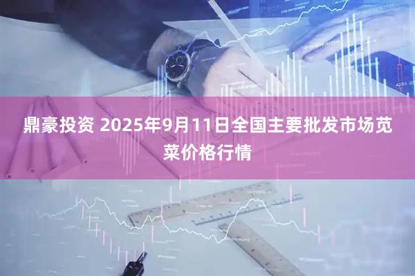 鼎豪投资 2025年9月11日全国主要批发市场苋菜价格行情
