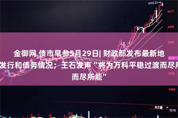 金御网 债市早参5月29日| 财政部发布最新地方债发行和债务情况；王石发声“将为万科平稳过渡而尽所能”