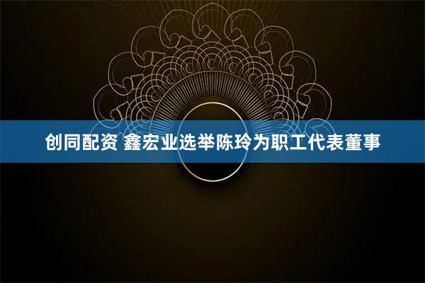创同配资 鑫宏业选举陈玲为职工代表董事